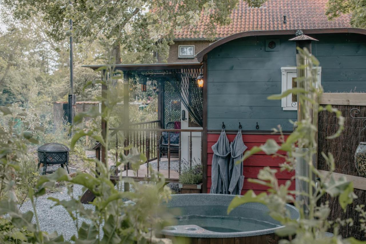 Pipowagen De Zwerveling Aan Zee Villa Oostkapelle Kültér fotó